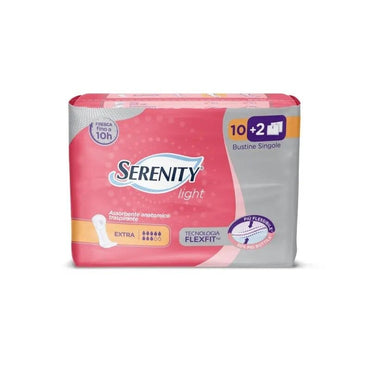 Serenity Light Pannolone Incontinenza Sagomato Anatomico Extra 12 Pezzi