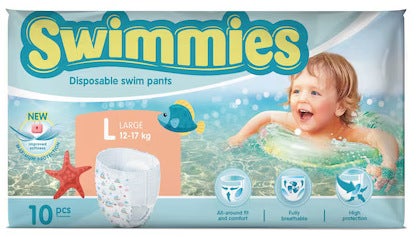 Swimmies Pants Special Large 10 Pezzi