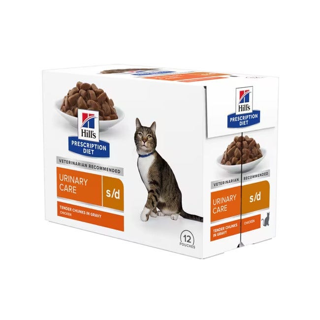 Hill's Prescription Diet S/D Alimento Umido Per Gatti Bustina 85g
