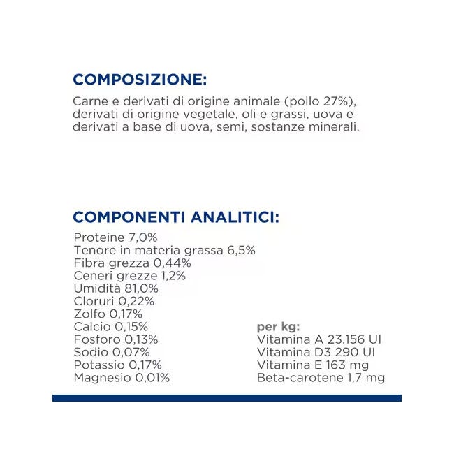Hill's Prescription Diet S/D Alimento Umido Per Gatti Bustina 85g