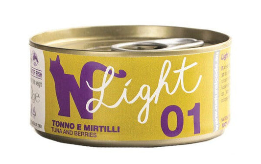 Natural Code Light 01 Tonno E Mirtilli Gatti Adulti Lattina 70g