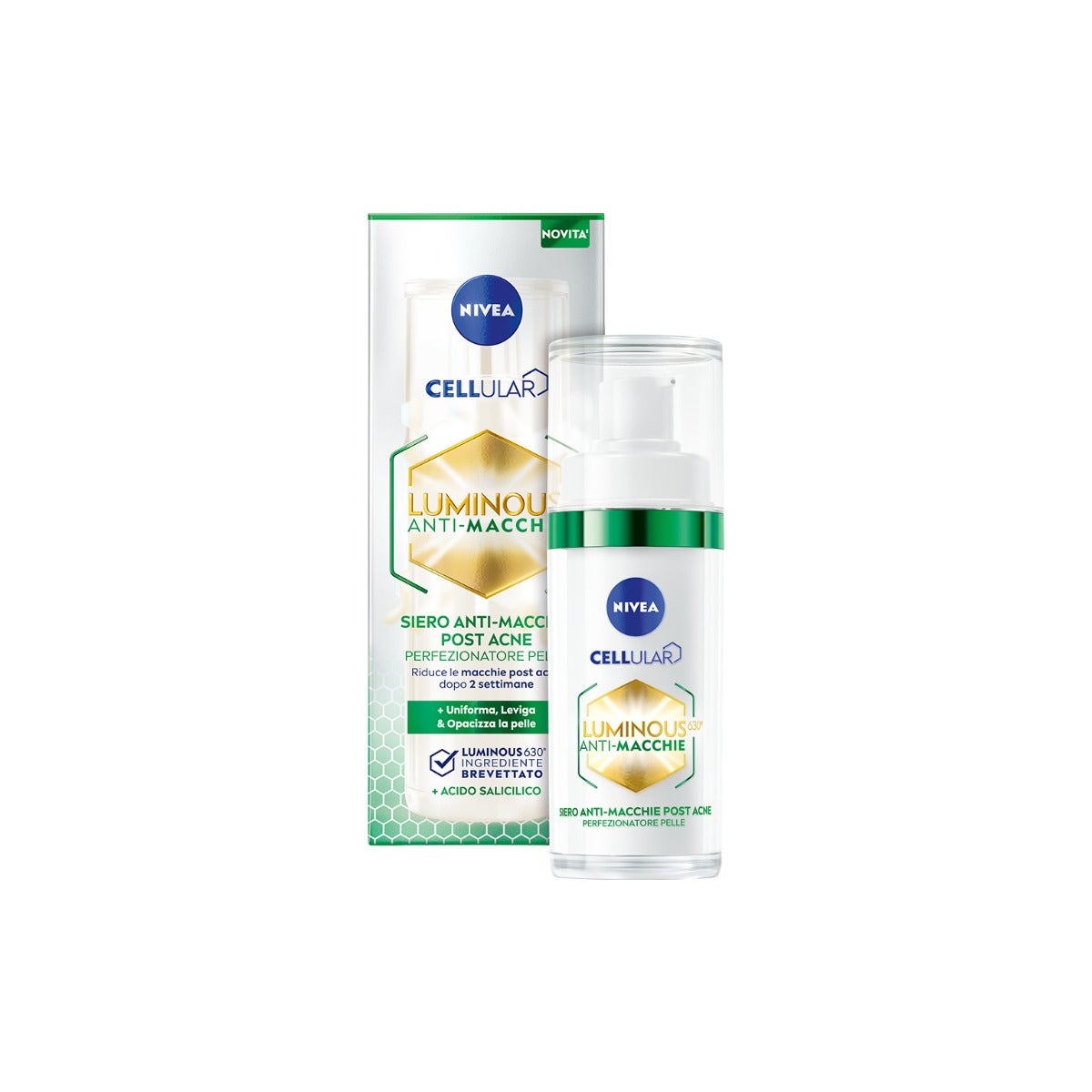 Nivea Cellular Luminous630 Siero Viso Anti-Macchie Post Acne 30ml