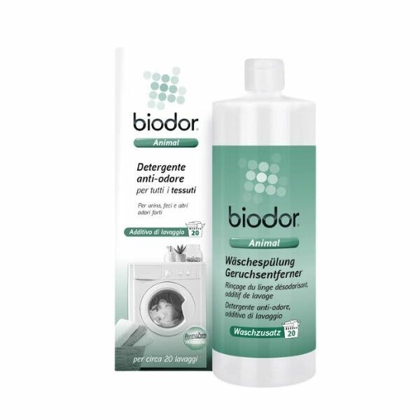 Biodor Animal Detergente Bucato Anti-Odore Per Tessuti 1 L