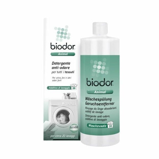 Biodor Animal Detergente Bucato Anti-Odore Per Tessuti 1 L
