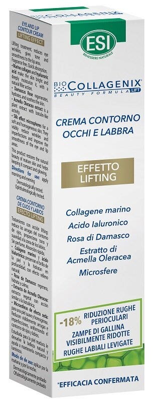 Esi Biocollagenix Crema Contorno Occhi E Labbra Effetto Lifting 15ml