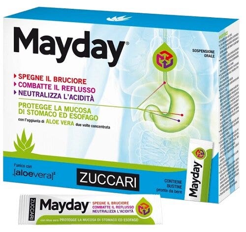 Mayday Sospensione Per Uso Orale Alla Menta 12 Bustine 10ml
