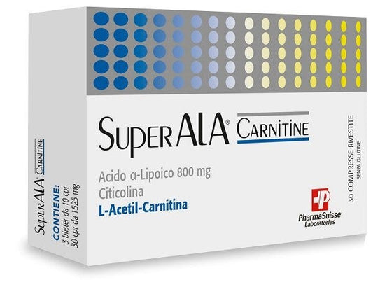 SuperALA Carnitine 30 Compresse