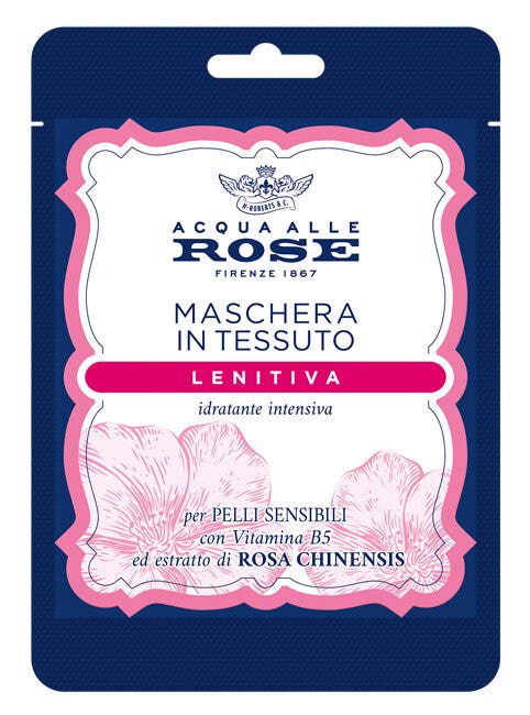 Acqua Alle Rose Maschera Viso in tessuto Lenitiva 1pz