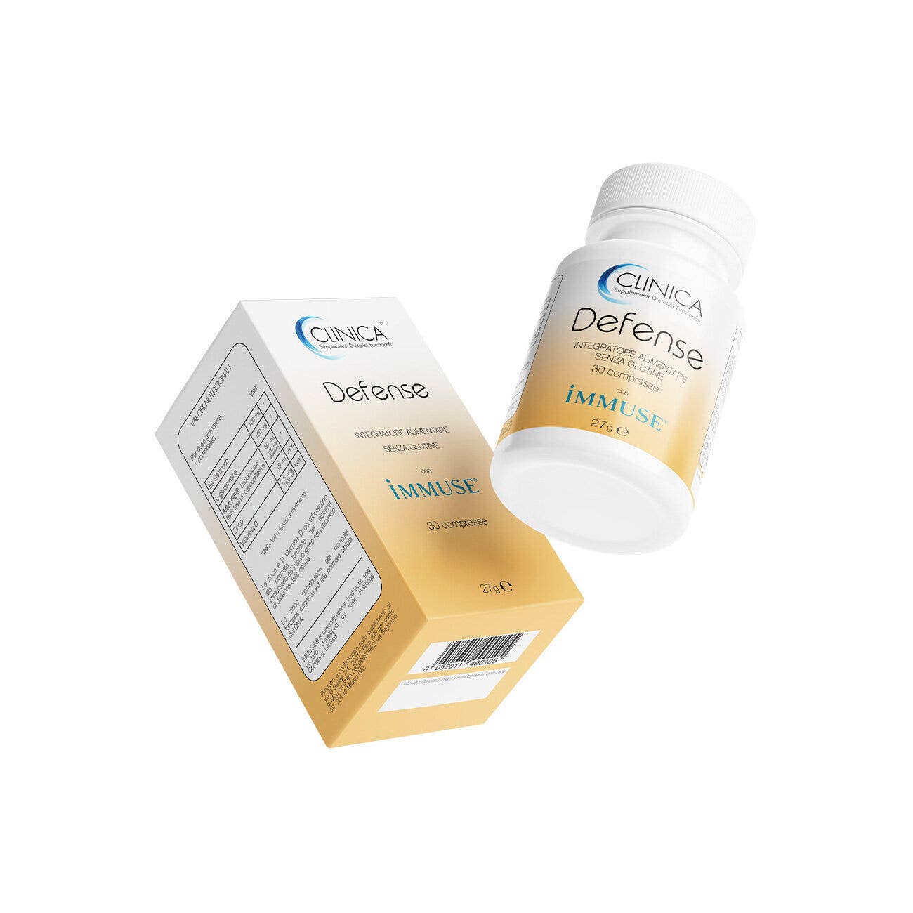 Clinica Defense - difese immunitarie - 30 compresse = 1 mese di trattamento