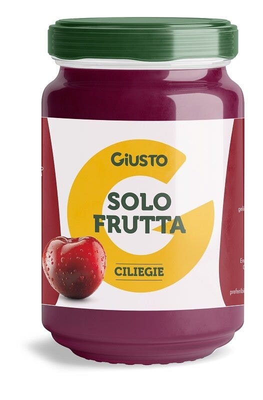 Giusto Solo Frutta Confettura Ciliegie 220g