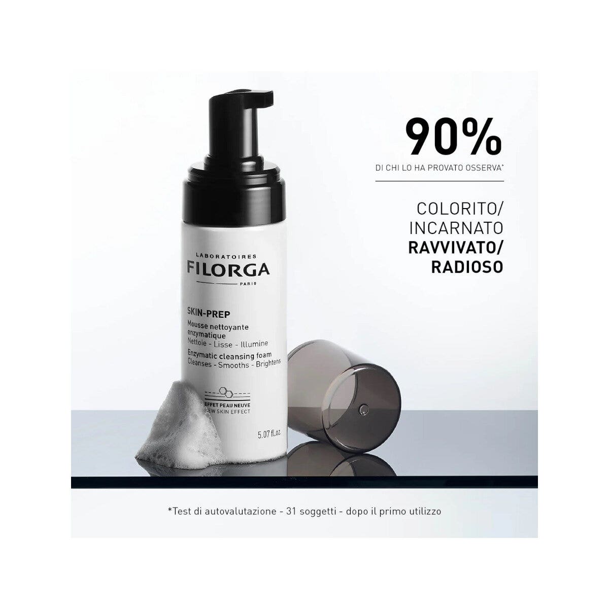 Filorga Skin Prep Mousse Detergente Viso Enzimatica 150ml