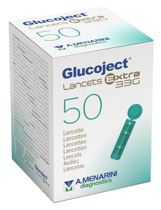 Lancetta Pungidito Glucoject Extra Gauge 33 50 Pezzi