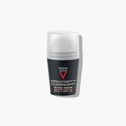 Vichy Homme Deodorante Roll-On Antitraspirante 72h 50ml