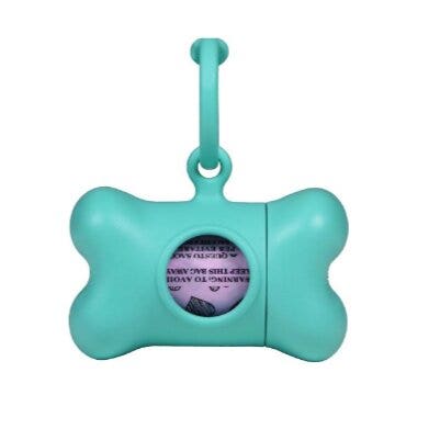 United Pets Bon Ton Nano Collezione Classic Colore Acquamarino Porta Sacchettini Igienici