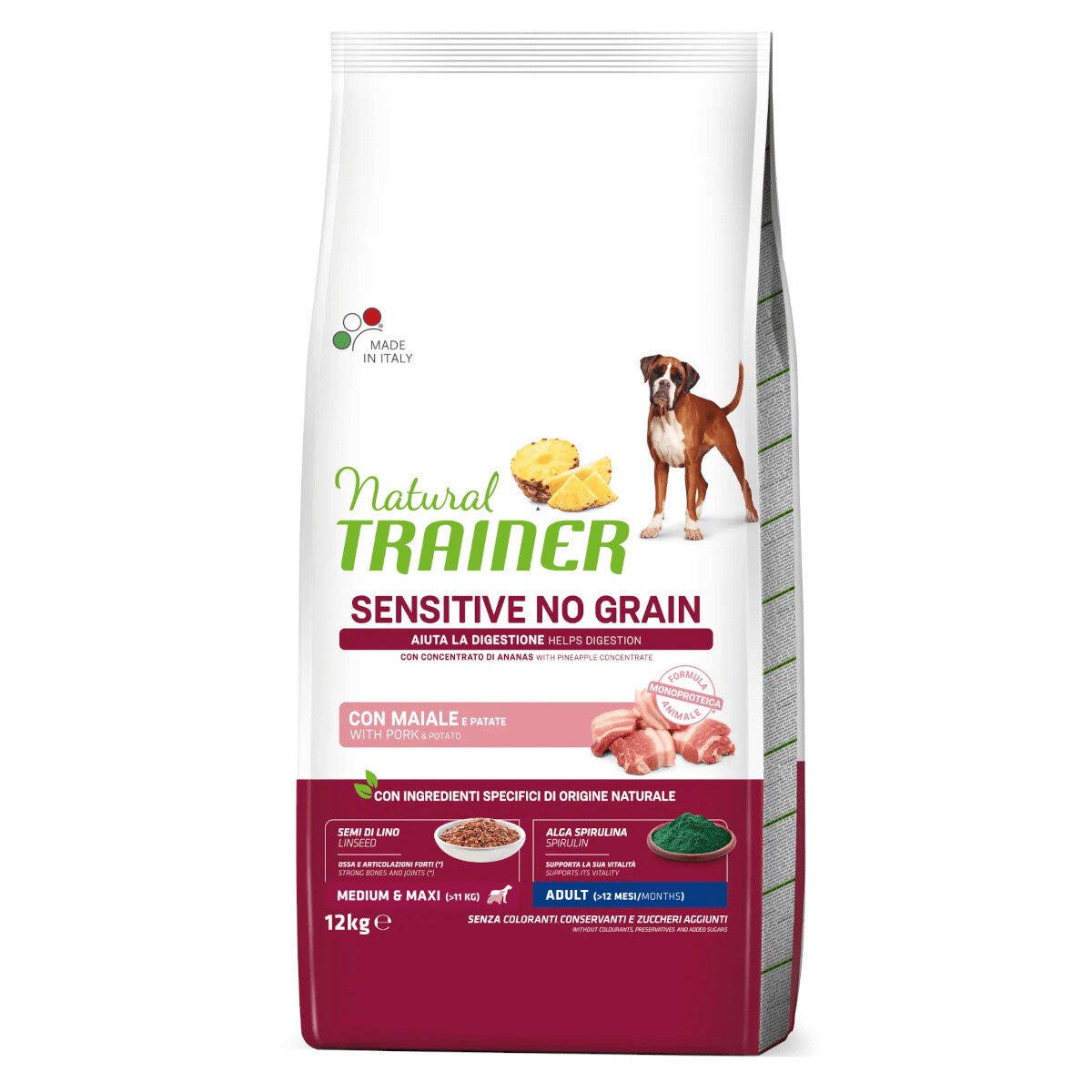 NT DOG SENS M/M MAIALE 12KG
