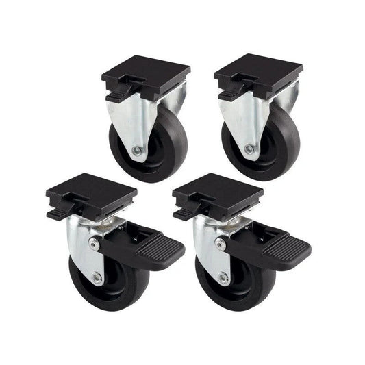 Ferplast Kit Ruote Per Trasportini Cani Atlas 50/60 L388B 4 Pezzi