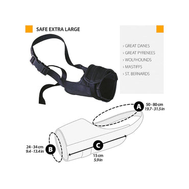 Ferplast Safe Extra Large Museruola Per Cani 1 Pezzo