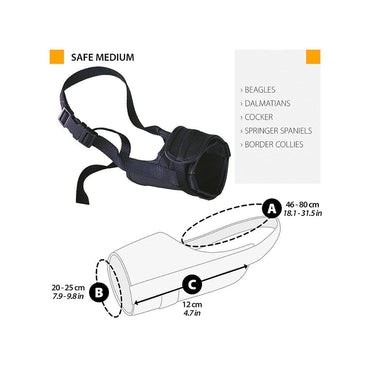 Ferplast Safe Medium Museruola Per Cani 1 Pezzo