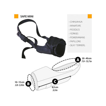 Ferplast Safe Mini Museruola Per Cani 1 Pezzo