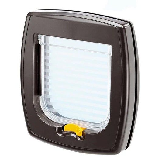 Ferplast Swing 1 Portina Per Gatti E Piccoli Cani Con Chiusura A 2 Vie Colore Marrone