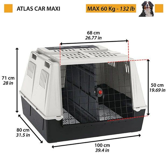 Ferplast Atlas Car Trasportino auto Per Cani Taglia Maxi