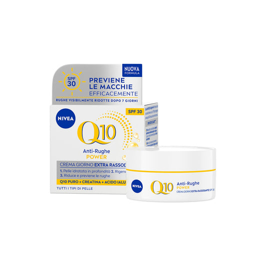 Nivea Q10 Anti-rughe Power Crema Giorno Extra Rassodante Spf 30 Crema Viso Antirughe 50ml