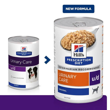 Hill's Prescription Diet U/D Urinary Care Alimento Umido per Cani 370g