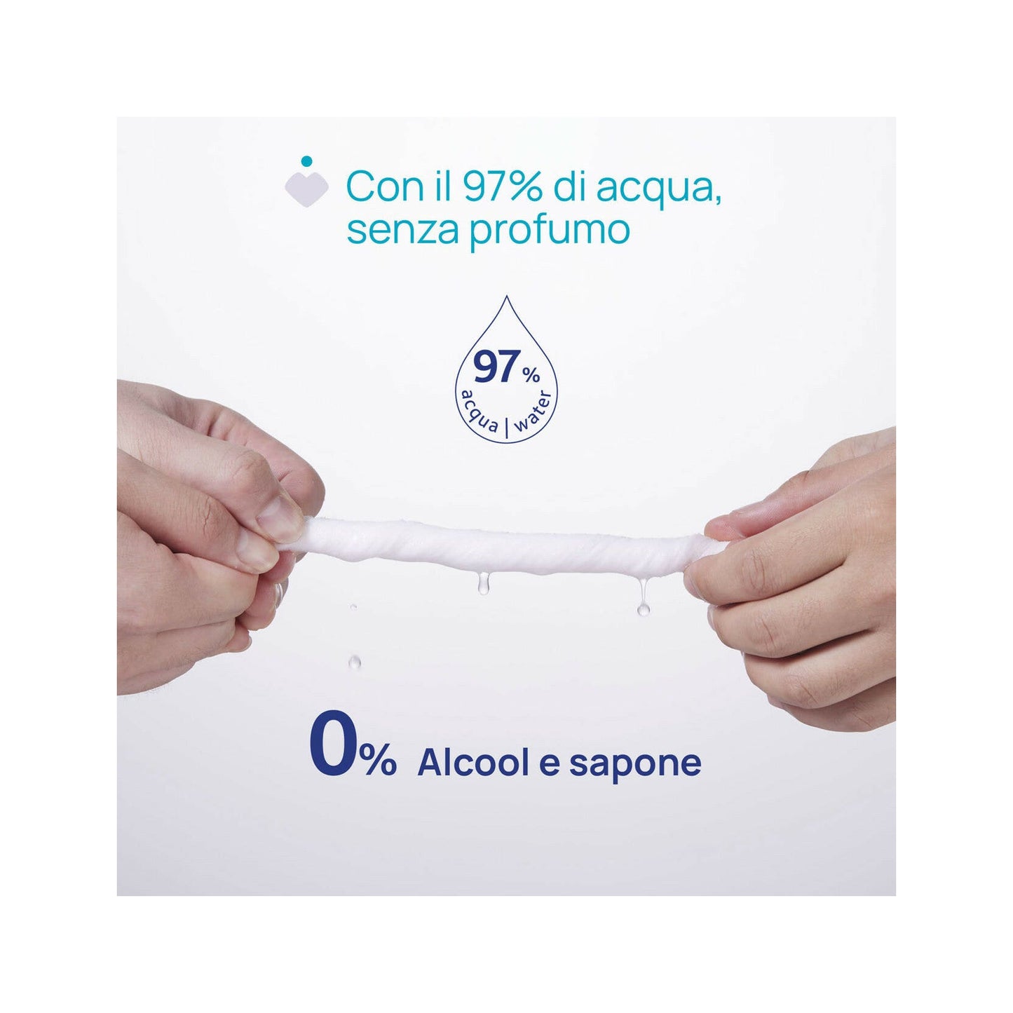 Chicco Salviettine Biodegradabili 60 Pezzi