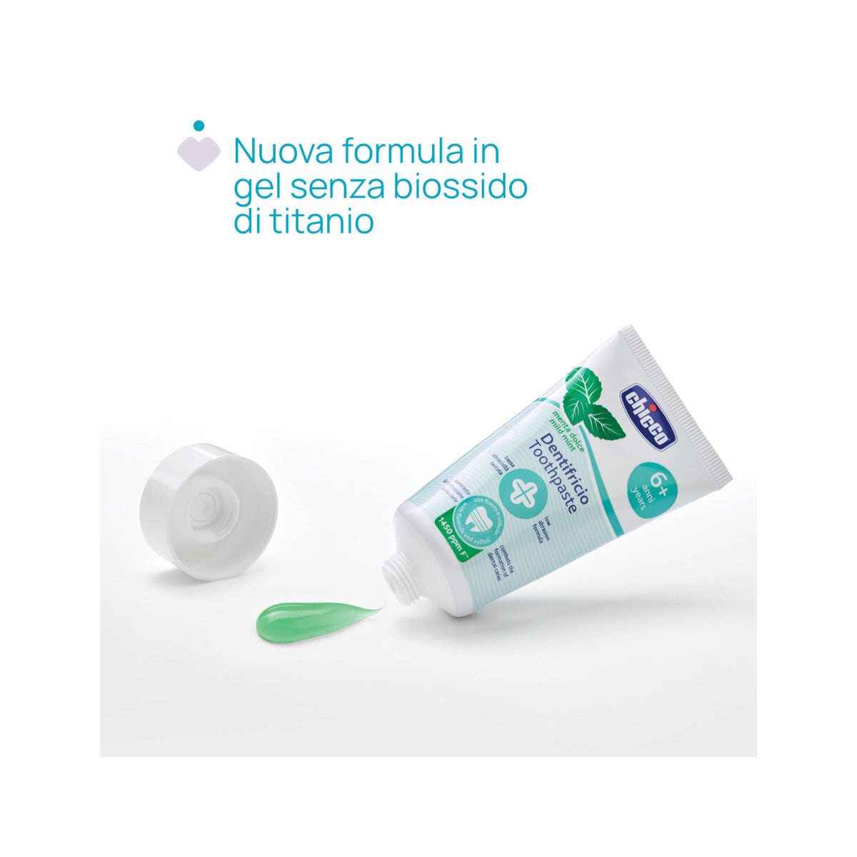 Chicco Dentifricio 6+ Anni Gusto Menta Dolce 50ml