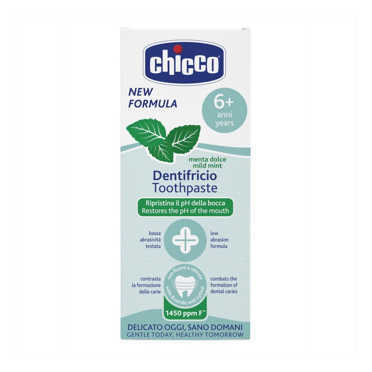 Chicco Dentifricio 6+ Anni Gusto Menta Dolce 50ml