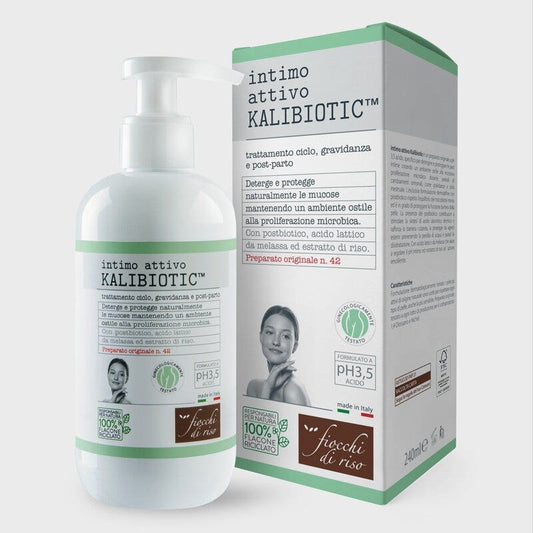 Fiocchi Di Riso Intimo Attivo Kalibiotic Ph 3,5 Acido 240ml