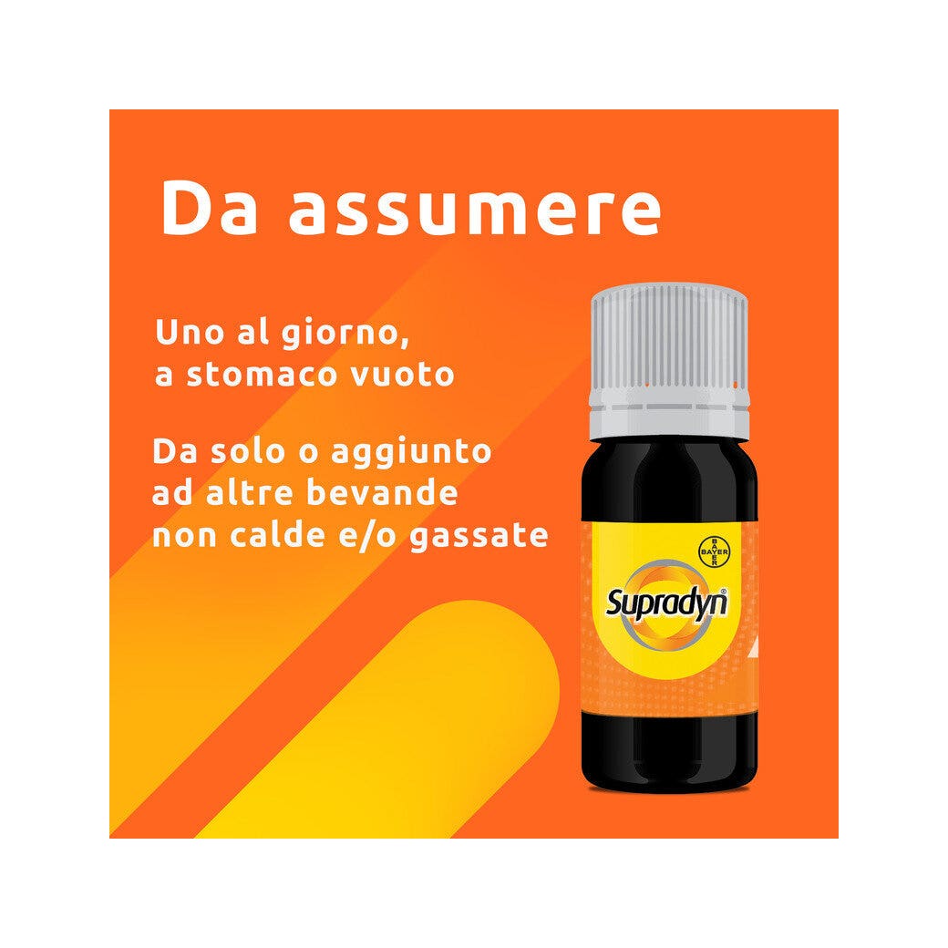 Supradyn Ricarica PRO B12 Integratore Adulti 50+ con Vitamina B12 e Zinco 10 Flaconcini
