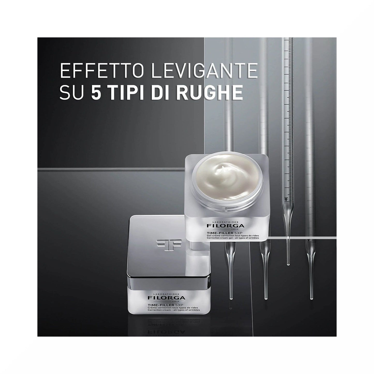 Filorga Time-Filler 5XP Crema-Gel Correttiva Per Tutti i Tipi di Rughe Viso e Collo 50ml