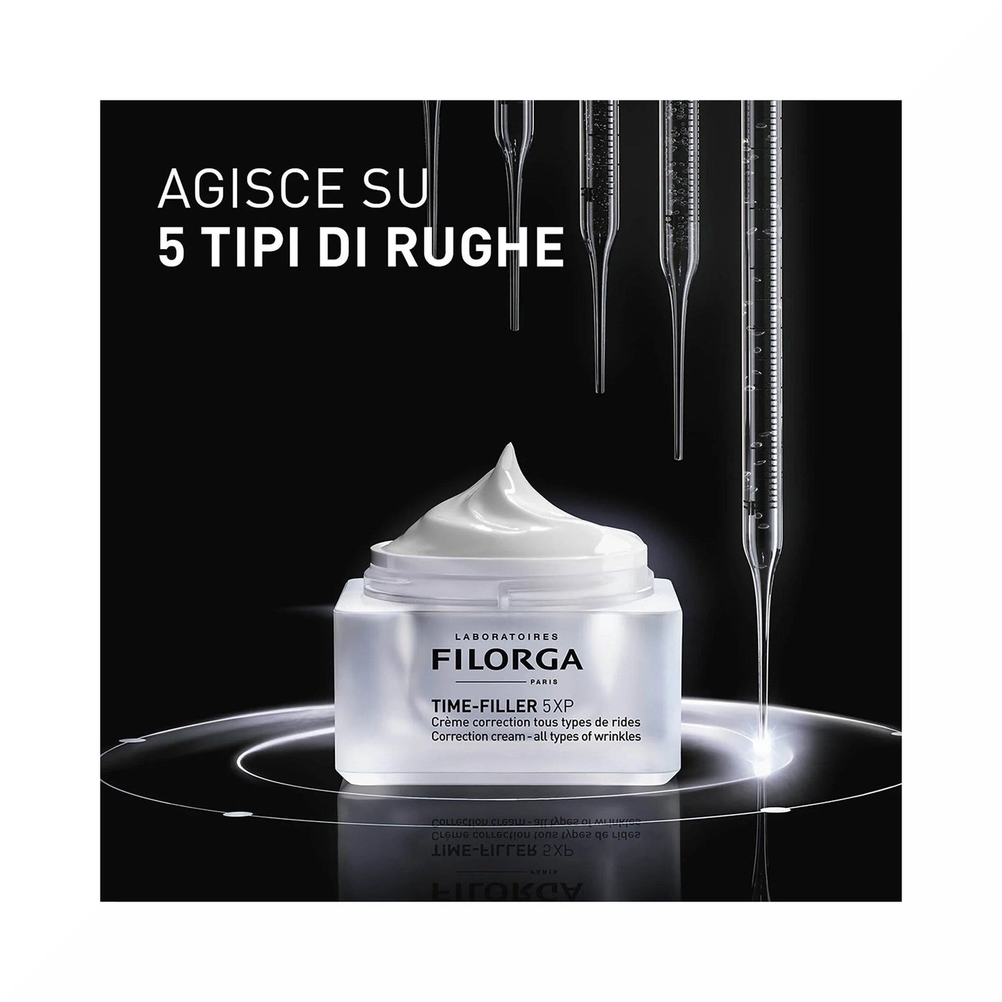 Filorga Time-Filler 5XP Crema Correttiva Per Tutti i Tipi di Rughe Viso e Collo 50ml