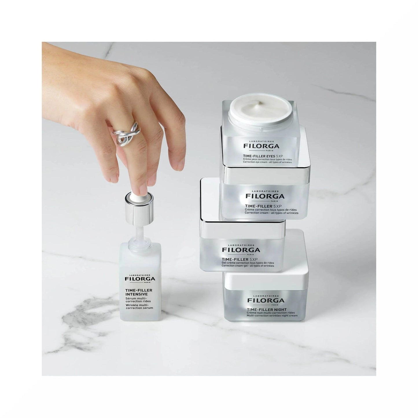 Filorga Time-Filler 5XP Crema Correttiva Per Tutti i Tipi di Rughe Viso e Collo 50ml