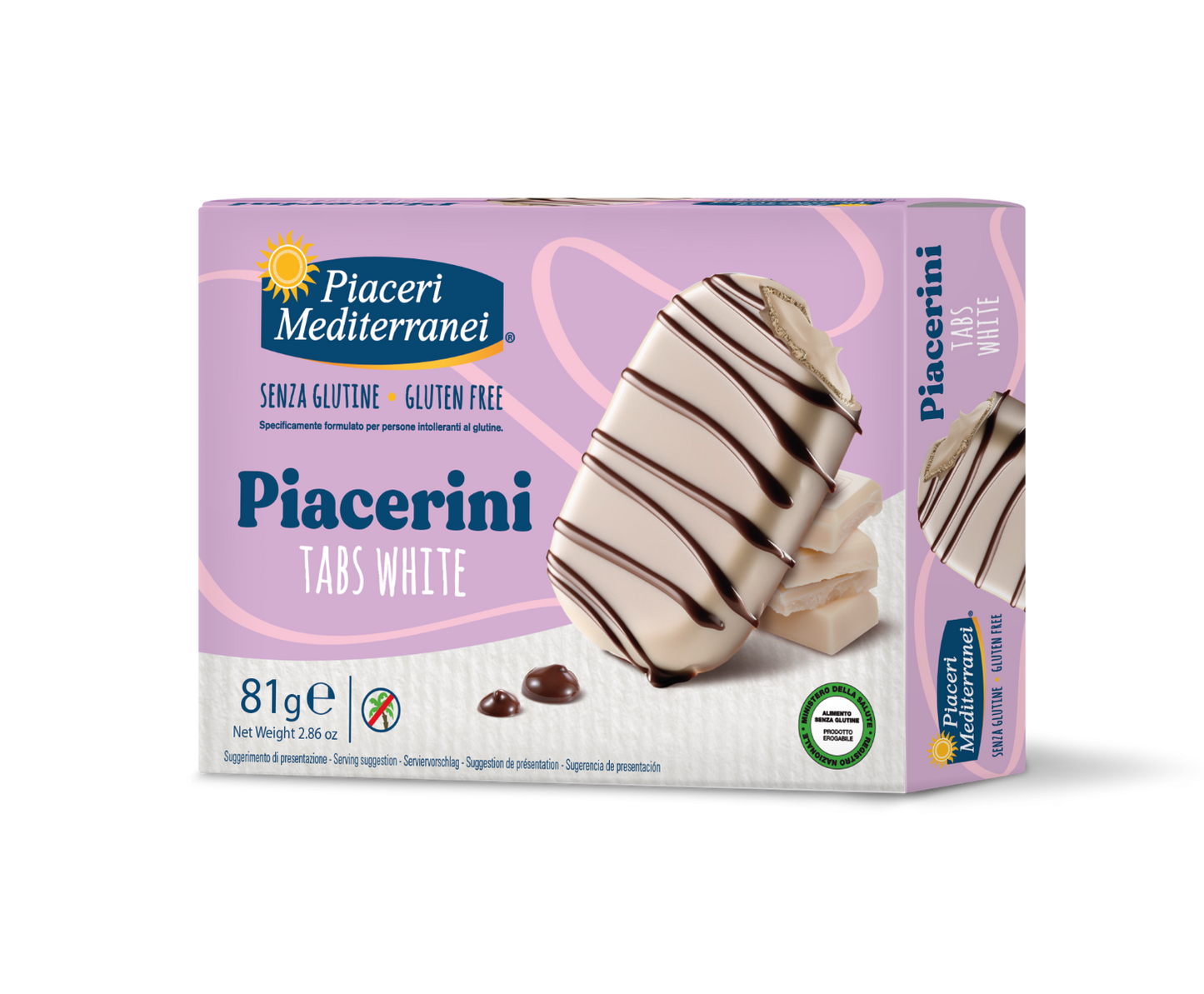 Piaceri Mediterranei Piacerini Tabs White 81 g