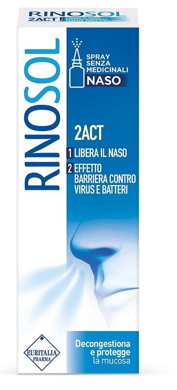 Rinosol 2 Act Spray Nasale 15ml