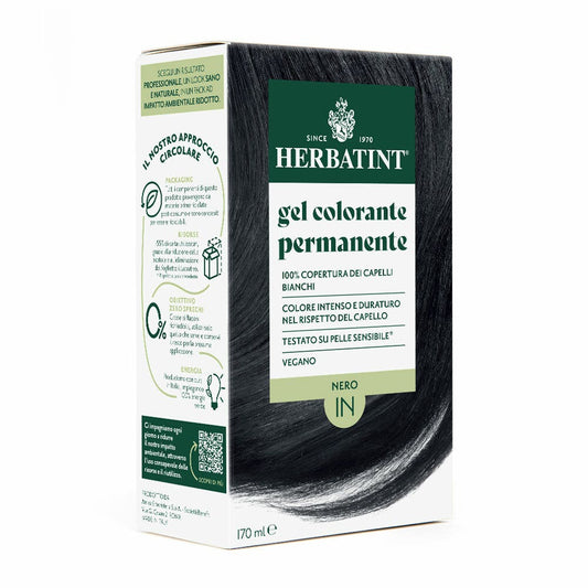 Herbatint Gel Colorante Permanente 1N Nero 170ml