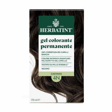 Herbatint Gel Colorante Permanente 4N Castano 170ml