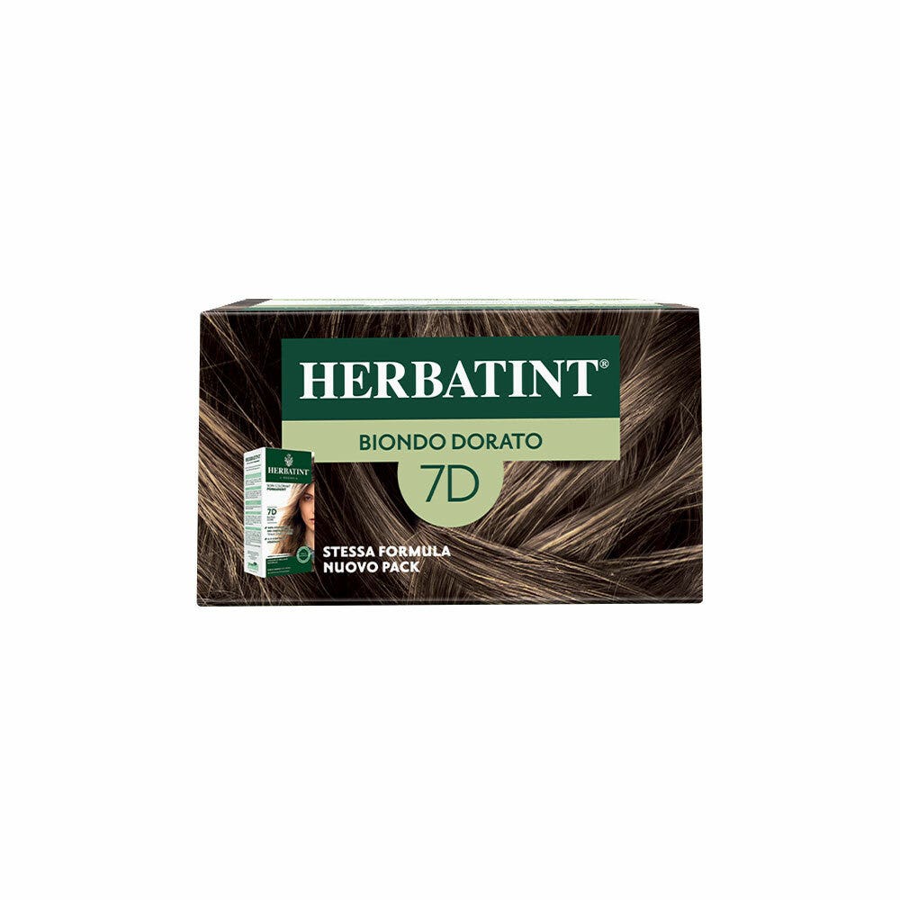 Herbatint Gel Colorante Permanente 7D Biondo Dorato 170ml
