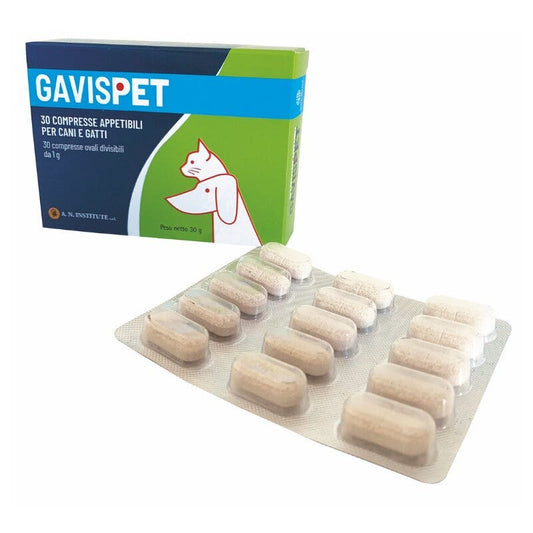 Gavispet Compresse Scatola Da 30 Compresse Masticabili E Bisecabili