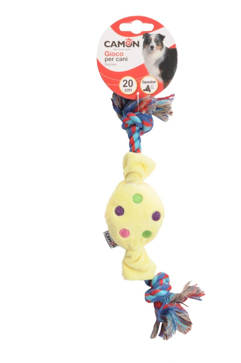 Camon Gioco Caramella Con squeaker Per Cani 20cm