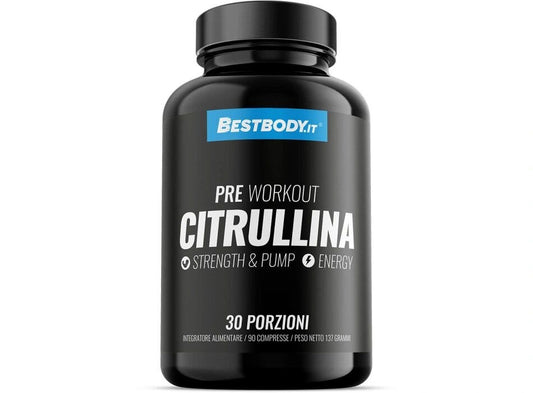 Bestbody Citrullina Malato Vasodilatatore e Ossido Nitrico 90 Compresse