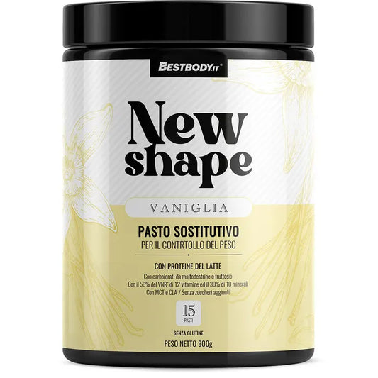 Bestbody New Shape Pasto Sostitutivo 900g Gusto Vaniglia