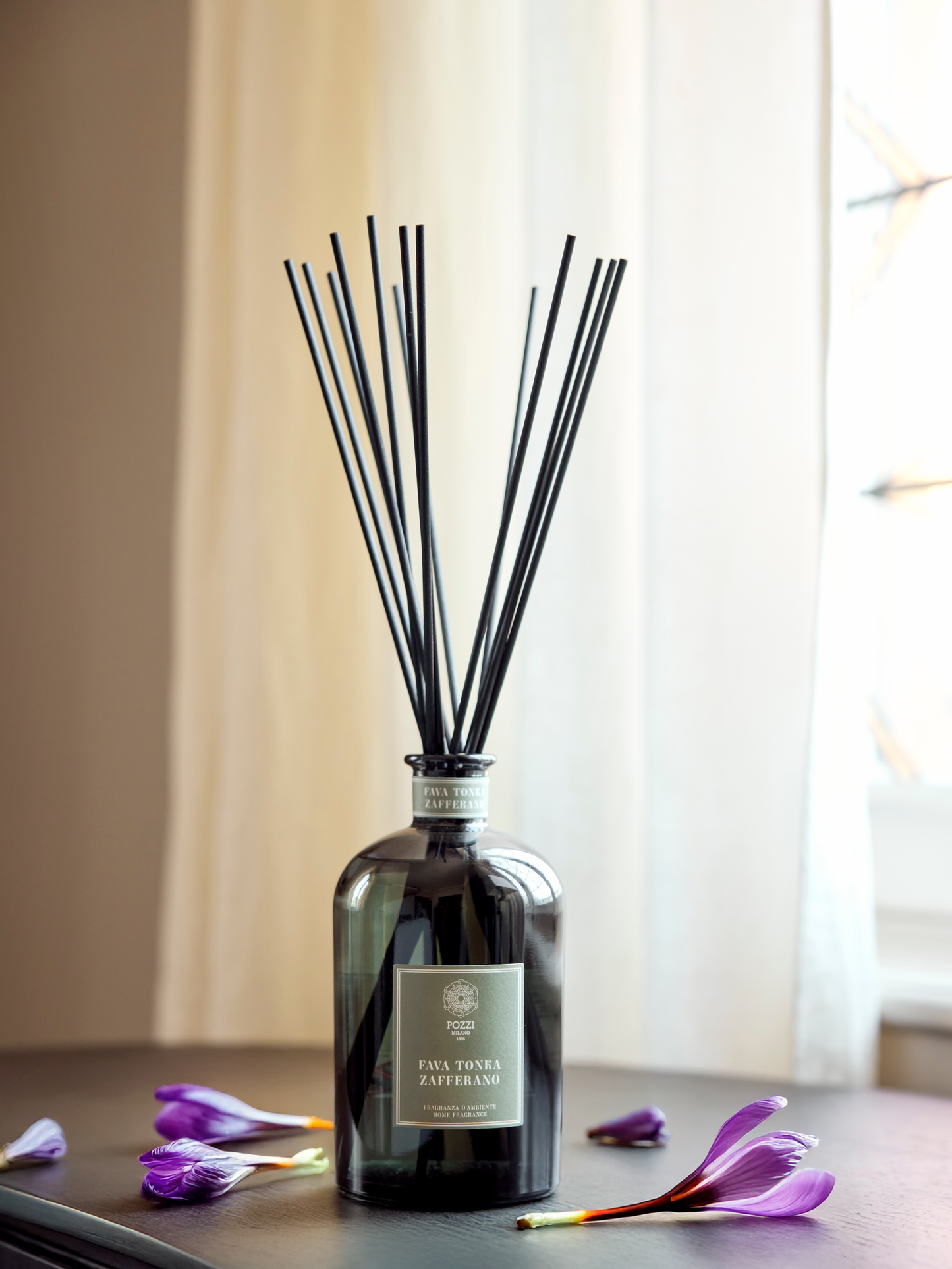 Pozzi Milano Fragranza Ambiente Fava Tonka & Zafferano 1 Litro