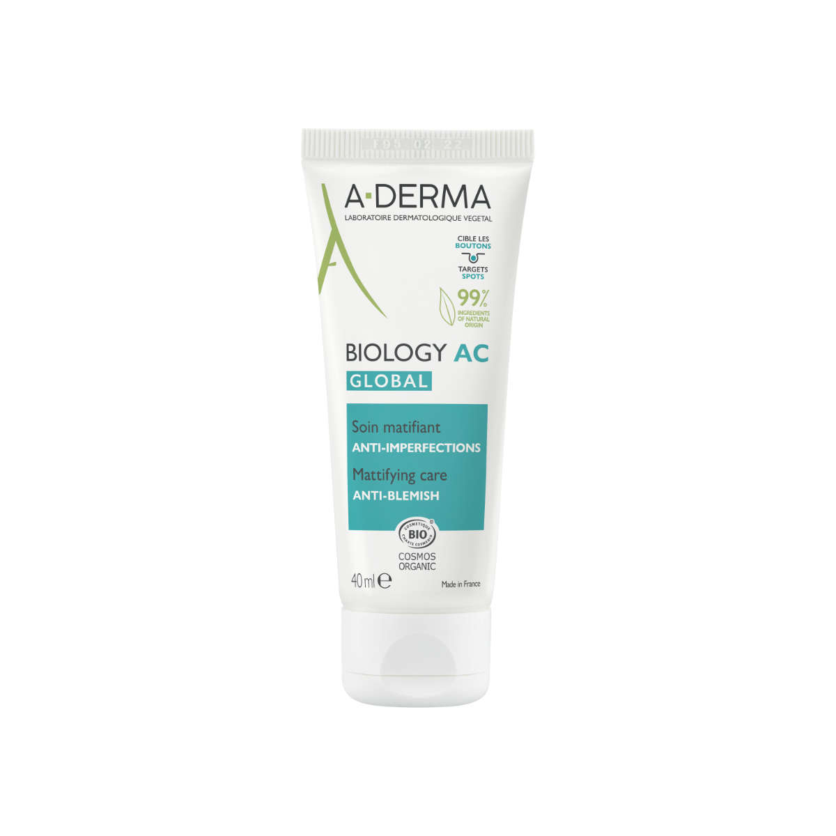 A-Derma Biology Ac Trattamento Opacizzante Anti-imperfezioni 40ml