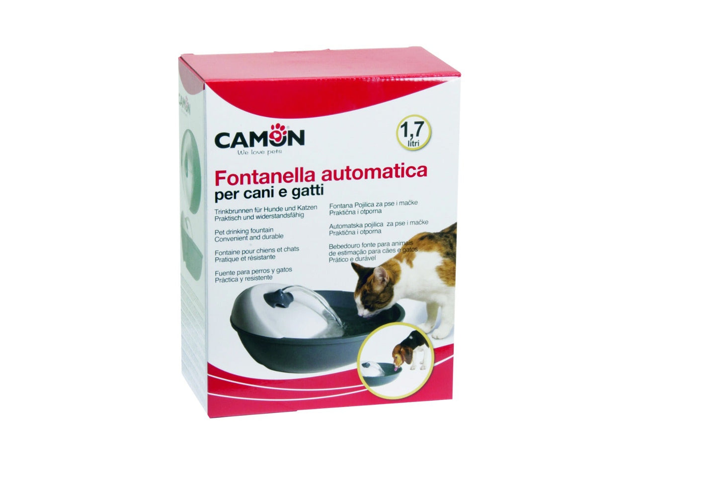 Camon Fontana Automatica Per Cani E Gatti 1,7L