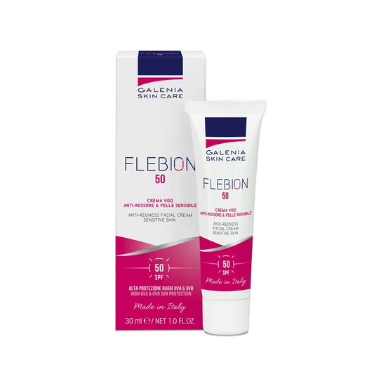 Flebion Crema Viso Per Rossori E Cuperose SPF50+ 30ml