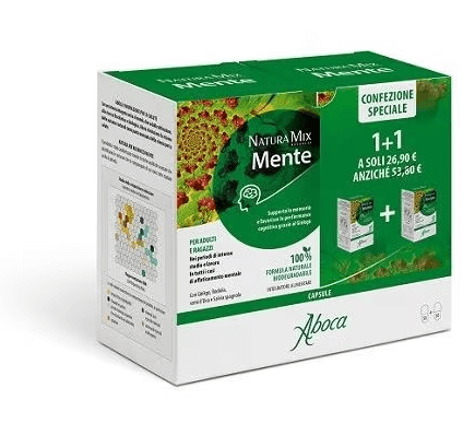Aboca Natura Mix Advanced Mente 50+50 capsule
