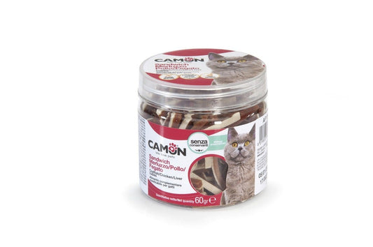 Camon Sandwich Merluzzo/Pollo/Fegato Di Pollo 60g 2cm